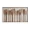 Hello Honey® 28" Paddles on Washed White Wood Framed Wall Décor
